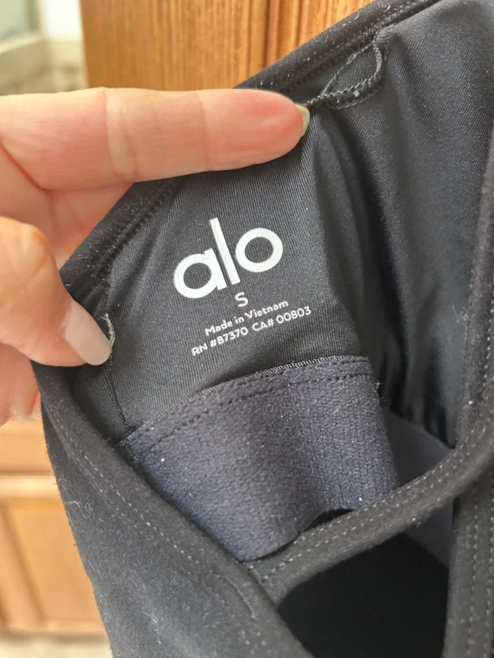 ALO Yoga Alosoft Suns Out Onesie – Black – Small